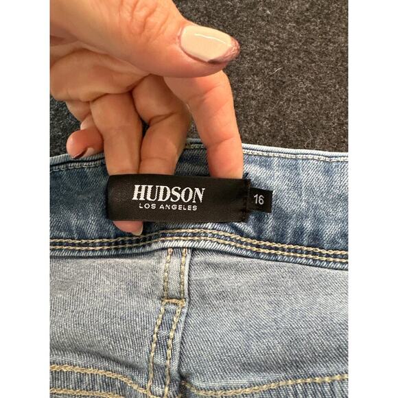 Hudson Jeans, Women's Slim High-Rise Straight Leg Jeans, Size 16, Like New - Picture 4 of 5